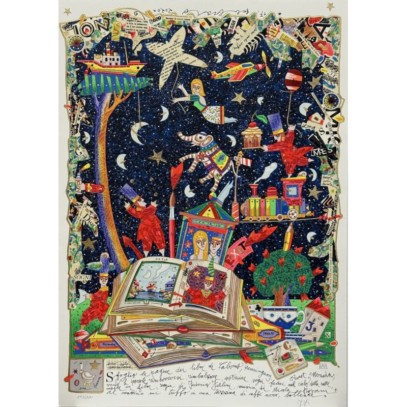 Sfoglia le pagine dei libri di Calvino...