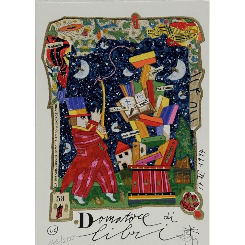 Francesco Musante - Domatore di Libri | Calandra Arte Contemporanea