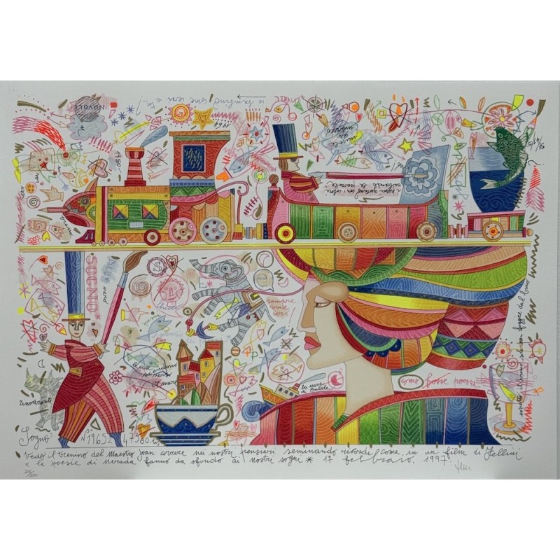 Vedo il trenino del Maestro John