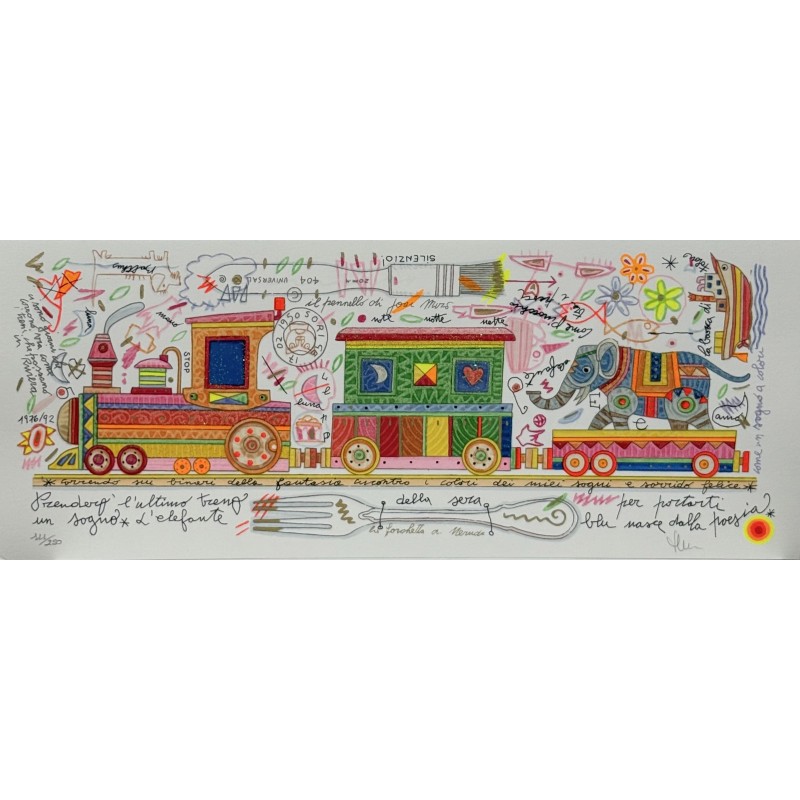 Prenderò l'ultimo treno della sera per portarti un sogno