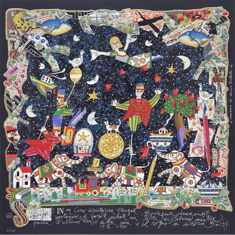 In un circo dipinto da Chagall