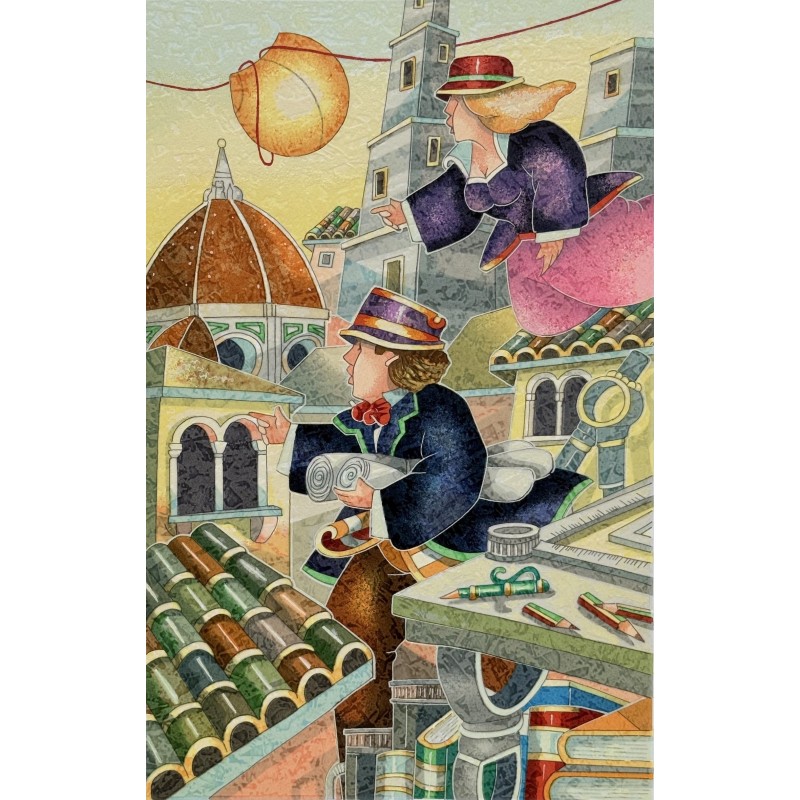 Francesco Nesi - "Tetti e archi" | Calandra Arte Contemporanea