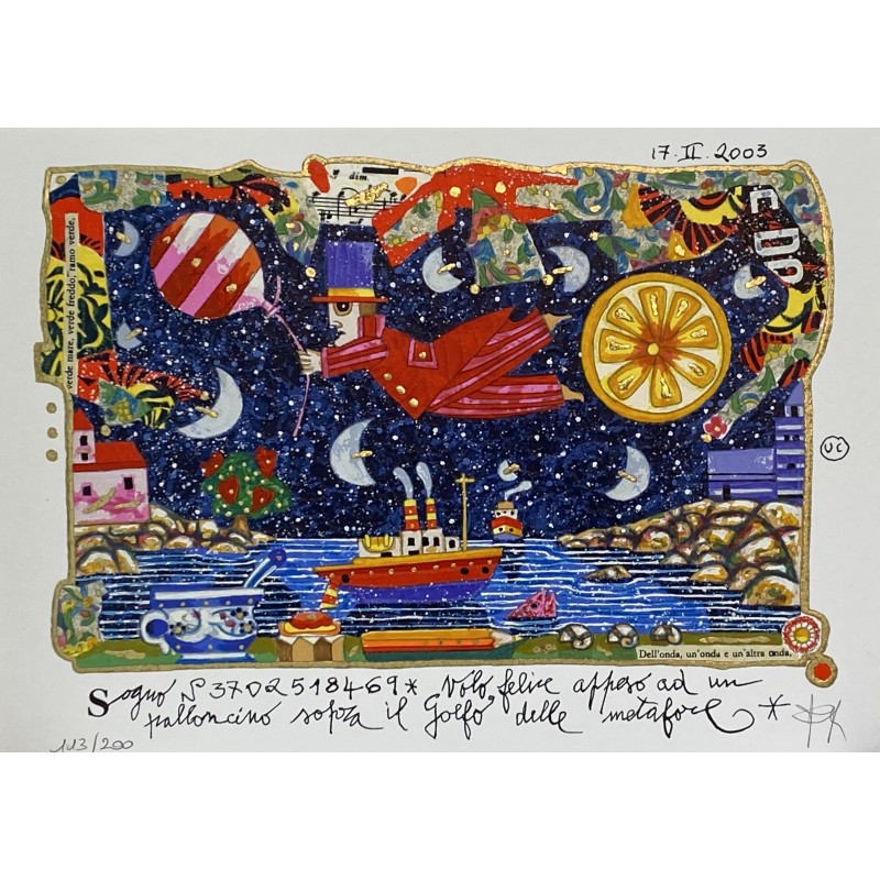 Francesco Musante is a renowned contemporary Italian artist. Each limited edition serigraph is a museum-quality print, hand sign