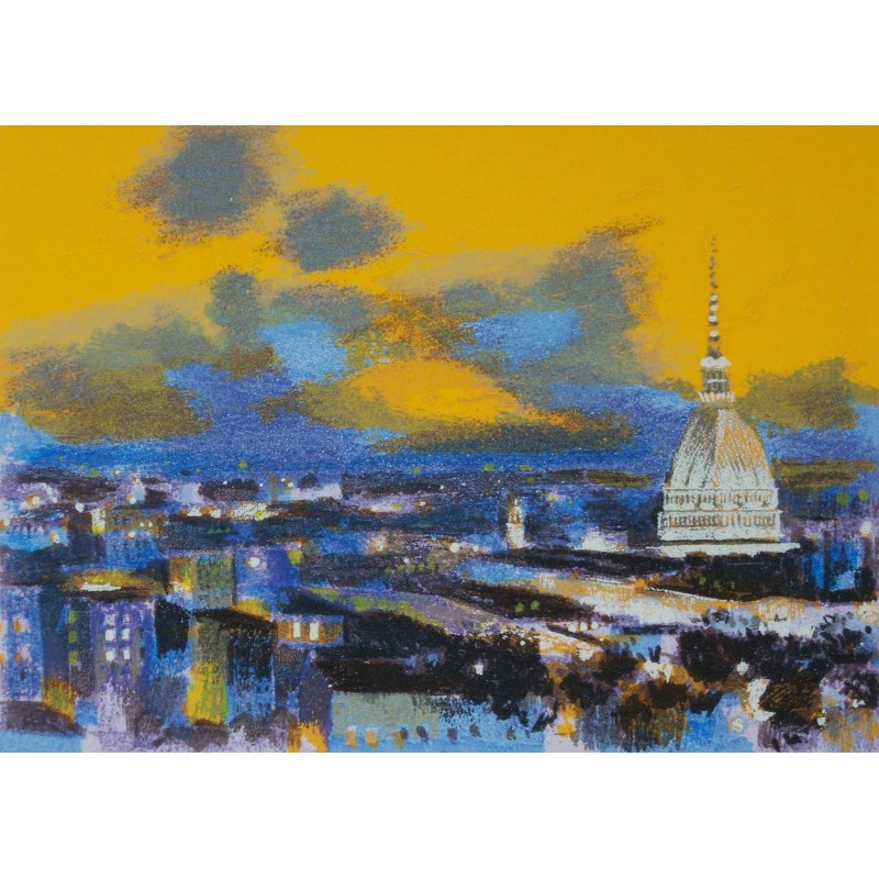 Natale Addamiano - "Nuvole serali" (2008) | Calandra Arte