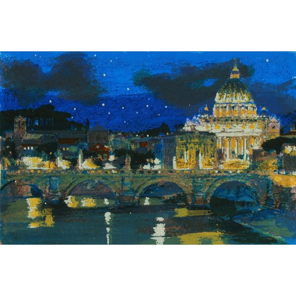 Natale Addamiano - "Il Tevere" (The Tiber) 2007 | Calandra Art