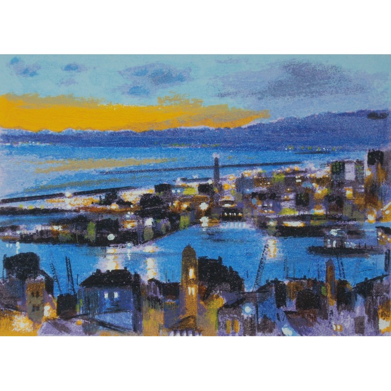 Natale Addamiano - "The Port of Genoa" (2008) | Calandra Art