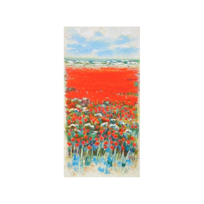 Natale Addamiano - "Papaveri verso il mare" | Calandra Arte