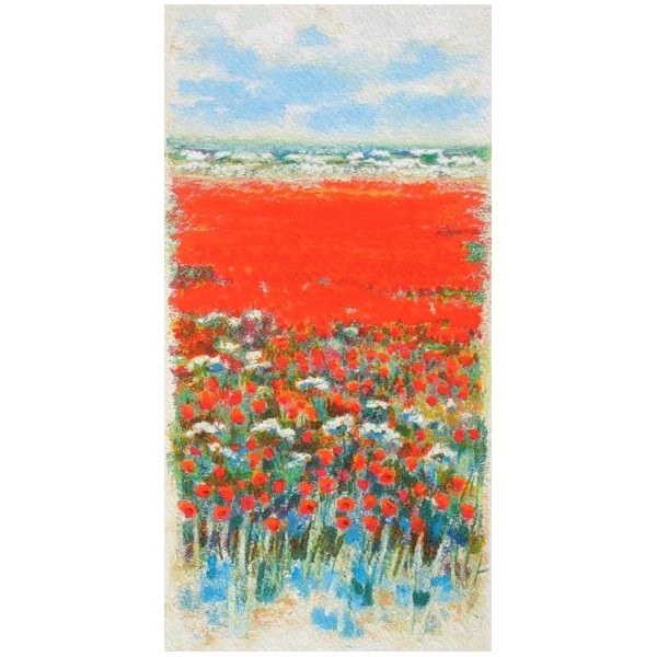 Natale Addamiano - "Papaveri verso il mare" | Calandra Art