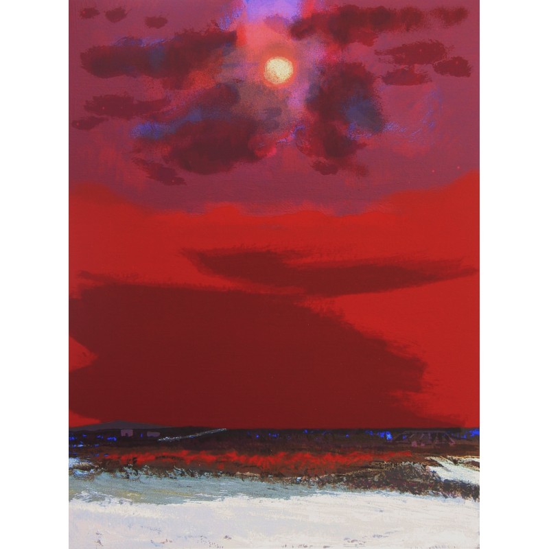 Natale Addamiano - "Cielo serale" (70x50) | Calandra Art