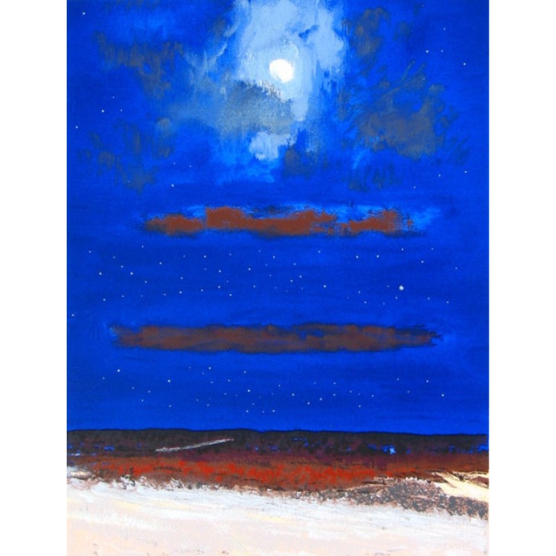 Natale Addamiano - "Cielo stellato" (Starry Sky) 70x50 | Calandra Art