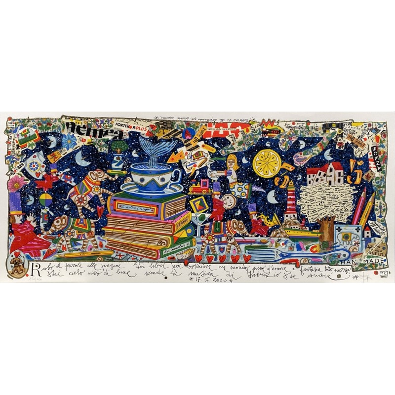 Rubo le parole alle pagine dei libri