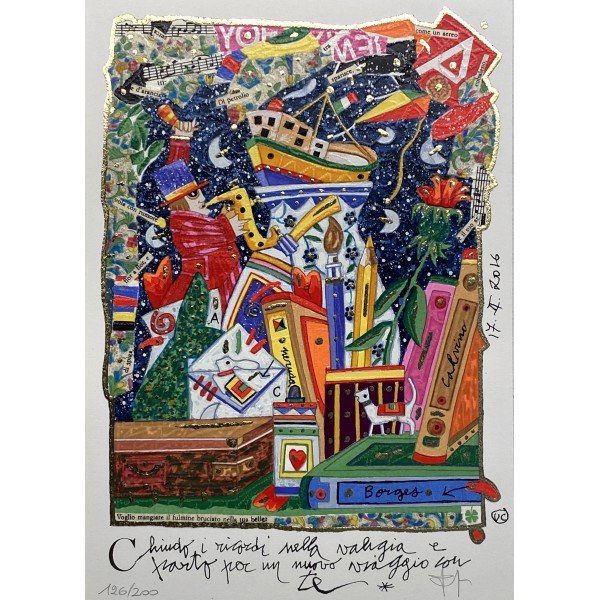 Chiudo i ricordi nella valigia e parto per un nuovo viaggio con te