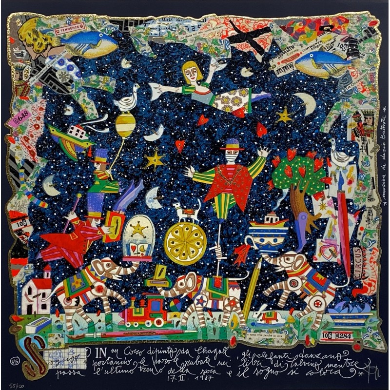 In un circo dipinto da Chagall