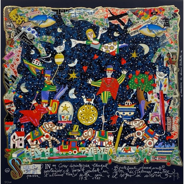 In un circo dipinto da Chagall