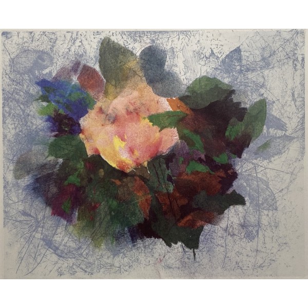 Renzo Vespignani - Fiori (Acquaforte)