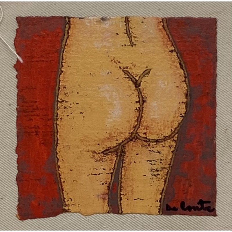 Sandro De Ponte - Nudo Materico 10x10 | Arte Contemporanea Spagnola