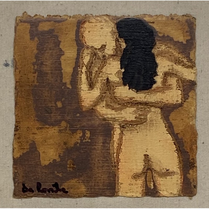 Sandro De Ponte - Nudo Materico 10x10 | Arte Contemporanea Spagnola