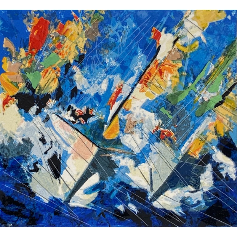 Francesco Toraldo - Rascup 23x25 | Serigrafia Polimaterica Originale