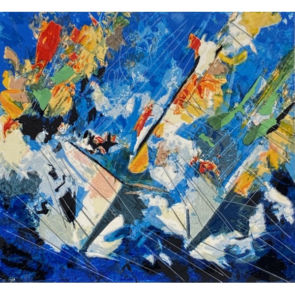 Francesco Toraldo - Rascup 23x25 | Serigrafia Polimaterica Originale