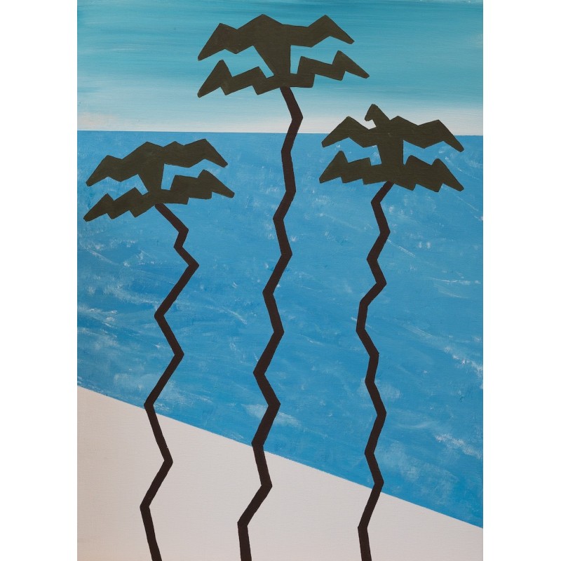 Blue Sky I – White Sky | Tribute to Hiroshi Nagai