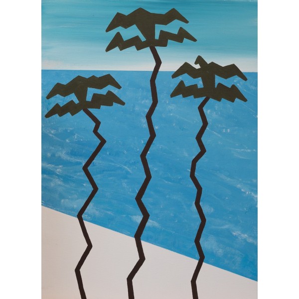 Blue Sky I – White Sky | Tribute to Hiroshi Nagai