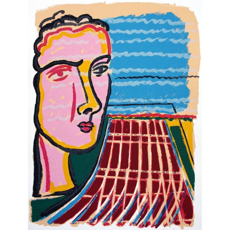 Sandro Chia, serigrafia